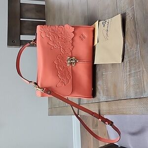 Patricia Nash Coral Handbag